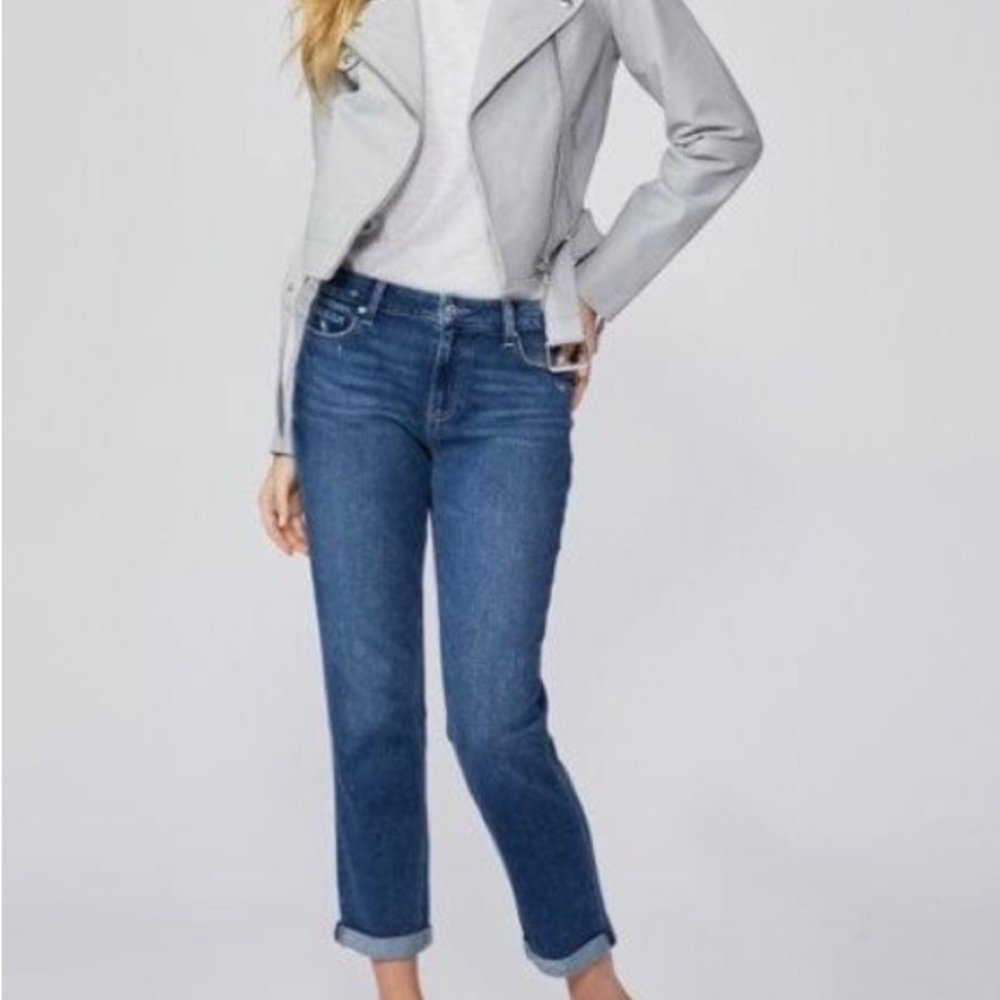 PAIGE WOMENS SKINNY CROP JEANS SIZE 27